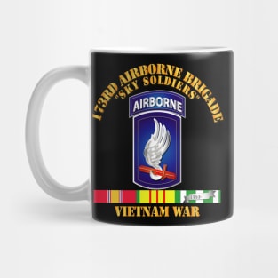 SSI - 173rd Airborne Brigade w VN SVC Ribbons Mug